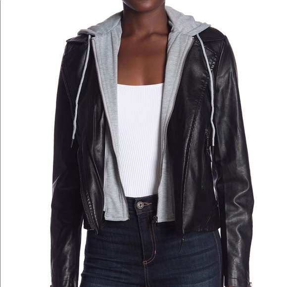 John + Jenn faux leather jacket - Picture 1 of 2